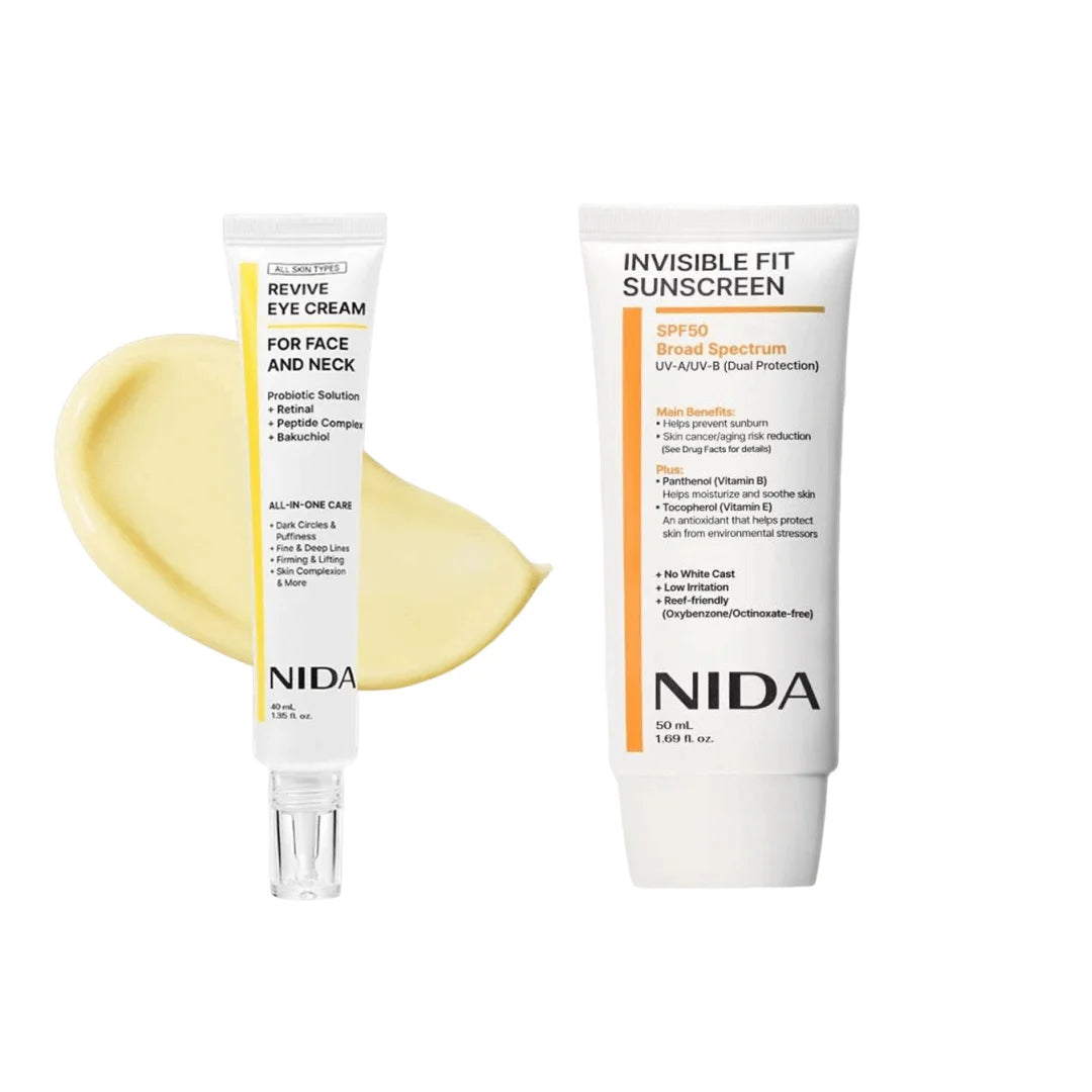 Eye Cream Sunscreen 2in1 Moisturizing UV Protection AntiWrinkle Dark Circles Puffiness Fast Absorb Non Greasy EyeCare Product