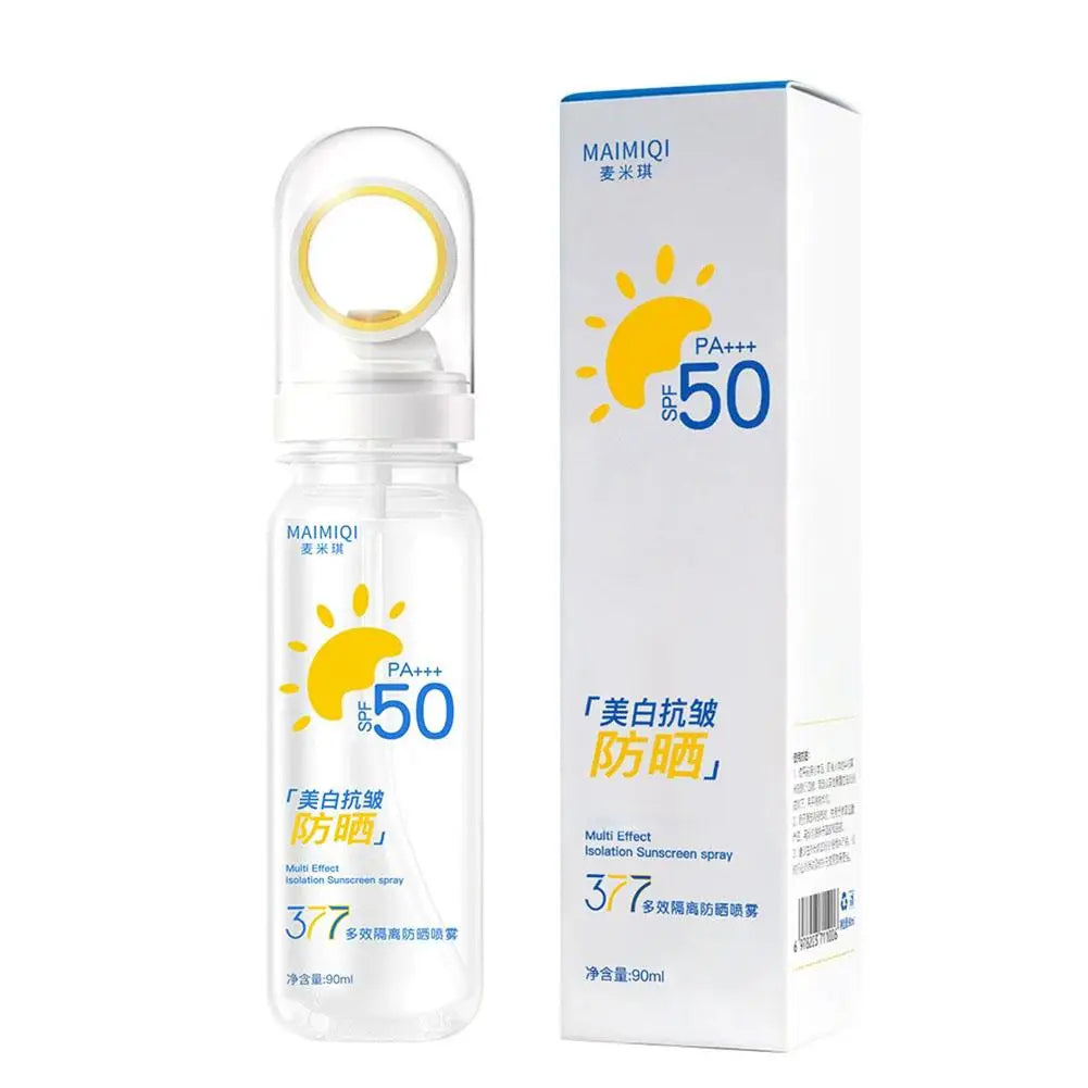 Sunscreen Cream With High Protection  SPF50+ SPF90+ PA+++Waterproof Sweatproof Lasting Moisturizing 50g/90ml