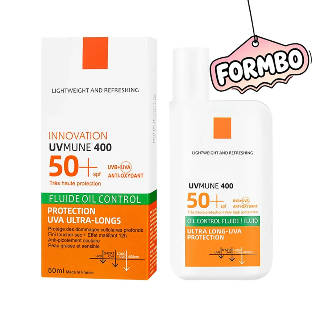 SPF50+ Sunscreen Lotion, Lightweight Non-Greasy Face & Body UV Protection Lasting Moisturizing, Refreshing Daily Sunburn Defense (Copia)