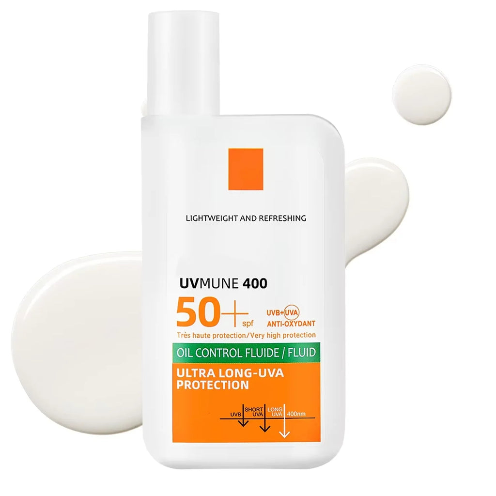 SPF50+ Sunscreen Lotion, Lightweight Non-Greasy Face & Body UV Protection Lasting Moisturizing, Refreshing Daily Sunburn Defense (Copia)