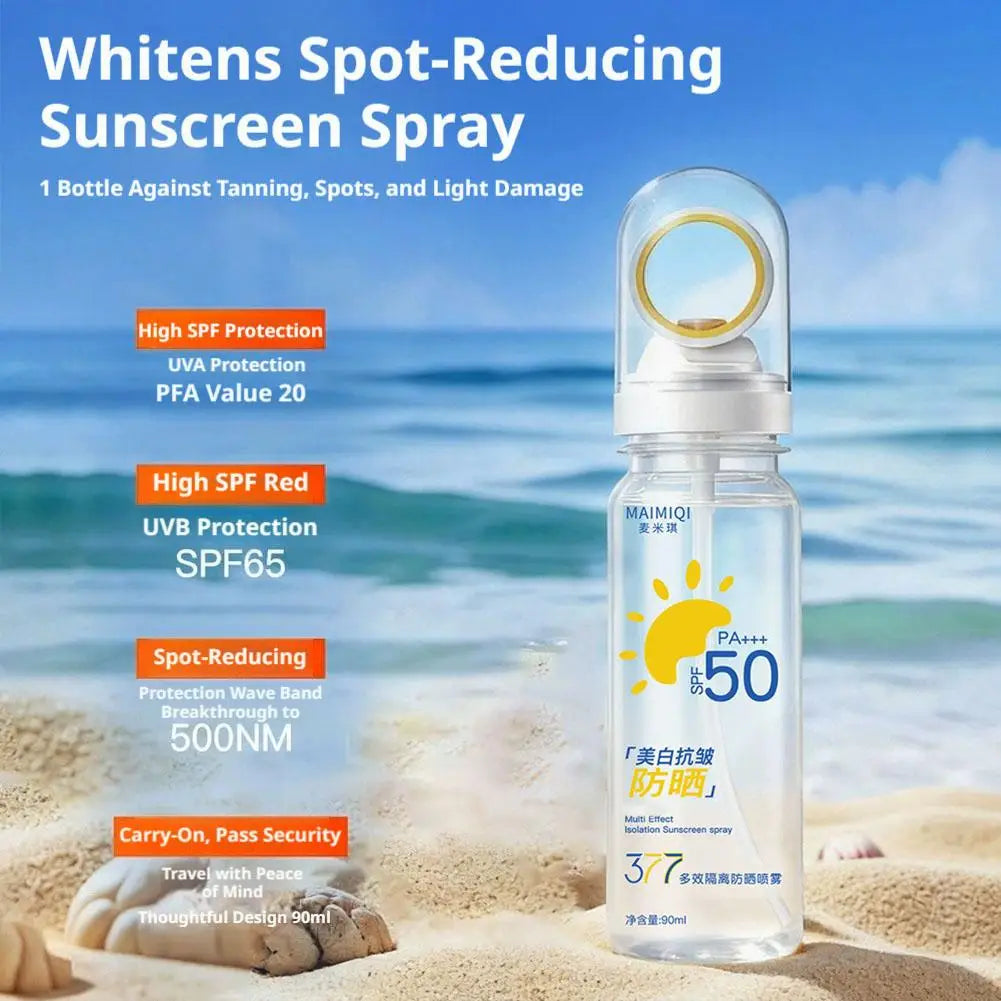 Sunscreen Cream With High Protection  SPF50+ SPF90+ PA+++Waterproof Sweatproof Lasting Moisturizing 50g/90ml
